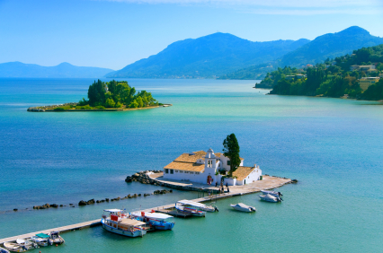 Mouse island Corfu, Greece