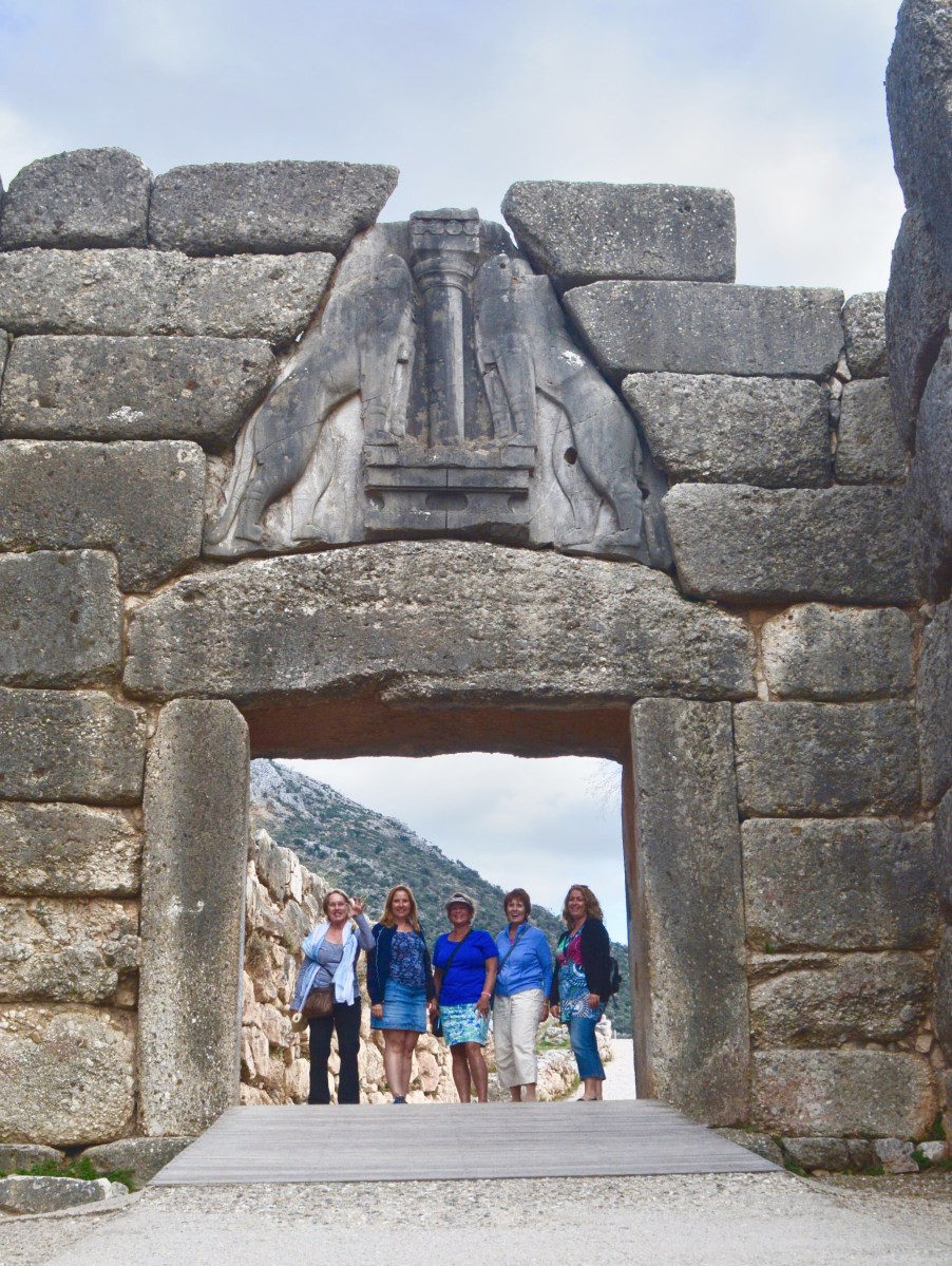 Lion Gate at Mycenae 13th century BCE